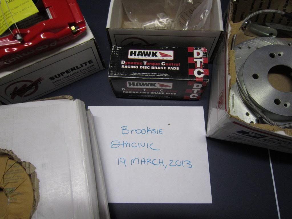 NC XLR8 Civic R18 Big Brake Kit 8th Generation Honda Civic Forum